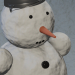 3d Snowman model buy - render