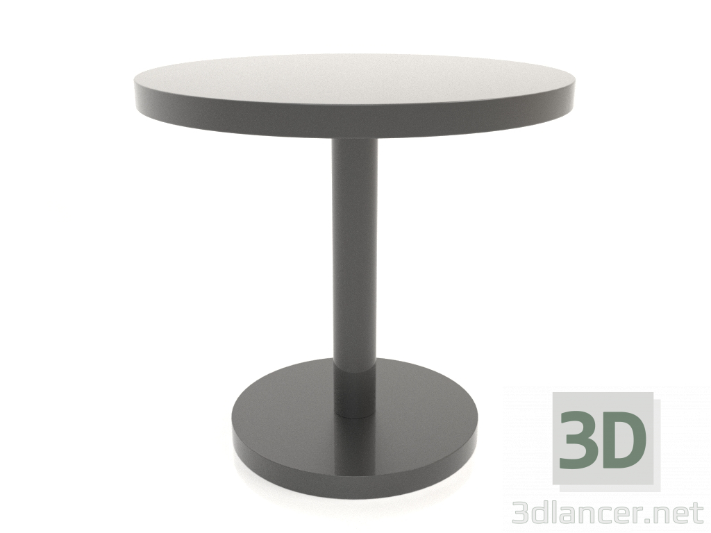 3d model Mesa de comedor DT 012 (D=800x750, color plástico negro) - vista previa