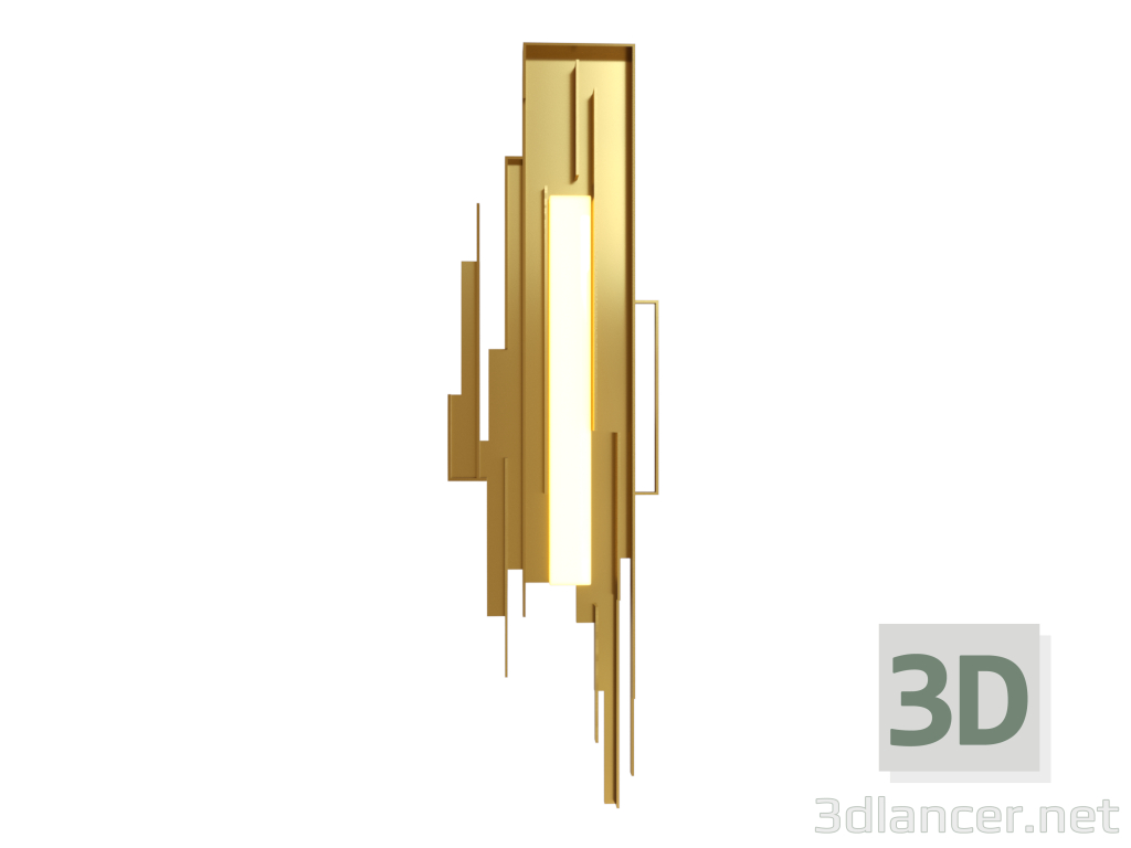 Modelo 3d Metal Fluido 44.878 - preview