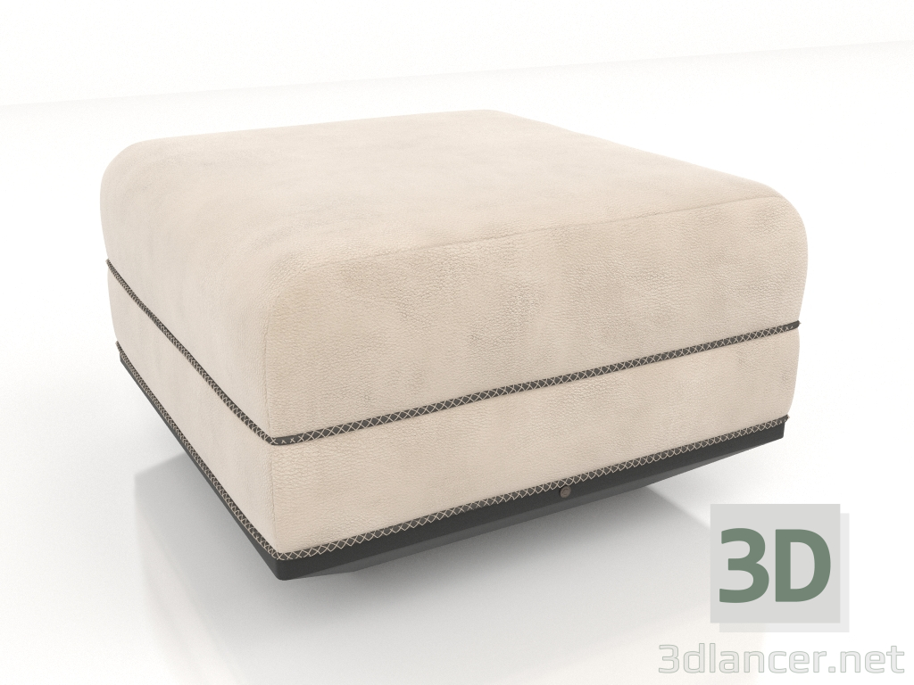 modèle 3D Pouf (D650) - preview