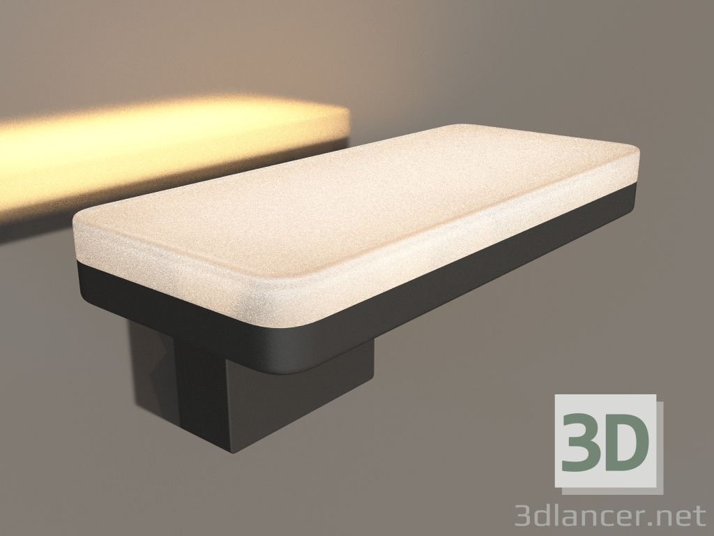 3d model Lamp LGD-TENT-WALL-9W Warm3000 (GR, 110 deg, 230V) - preview