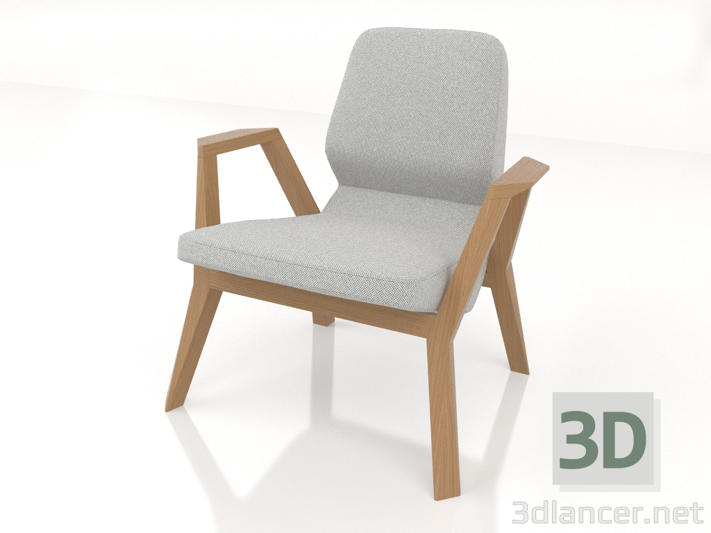 modello 3D Poltrona - anteprima