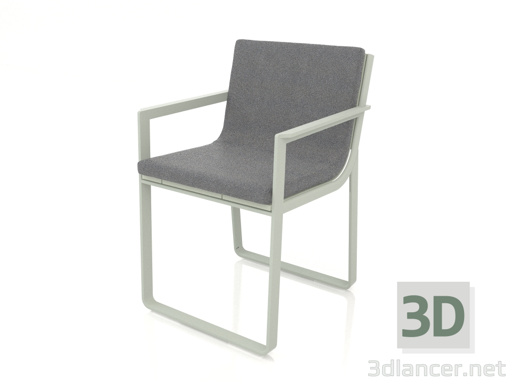 3d model Silla de comedor (Gris cemento) - vista previa