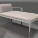 3d model Sofa module, section 2 right (Cement gray) - preview