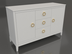 Chest of drawers 2 (white, option 1)