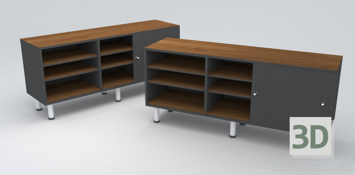 3d model Cupboard - preview