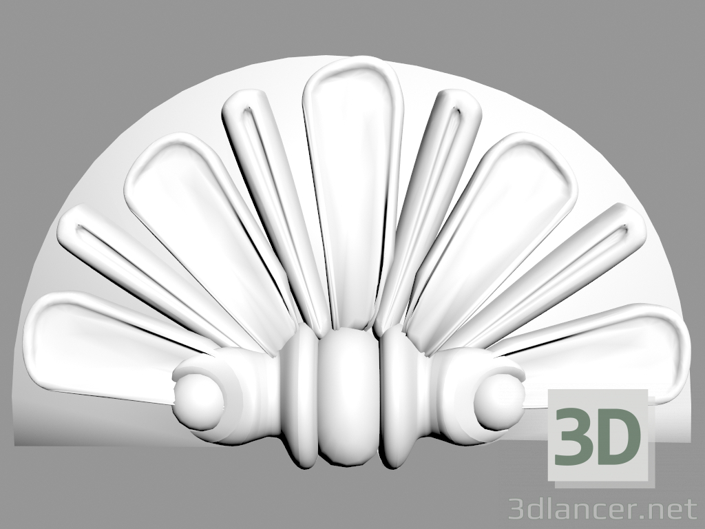 3D Modell Rahmen D584 - Vorschau