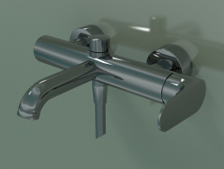 Single lever bath mixer for exposed installation (34420330)