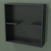 3d model Caja abierta con estantes (90U31001, Deep Nocturne C38, L 48, P 12, H 48 cm) - vista previa