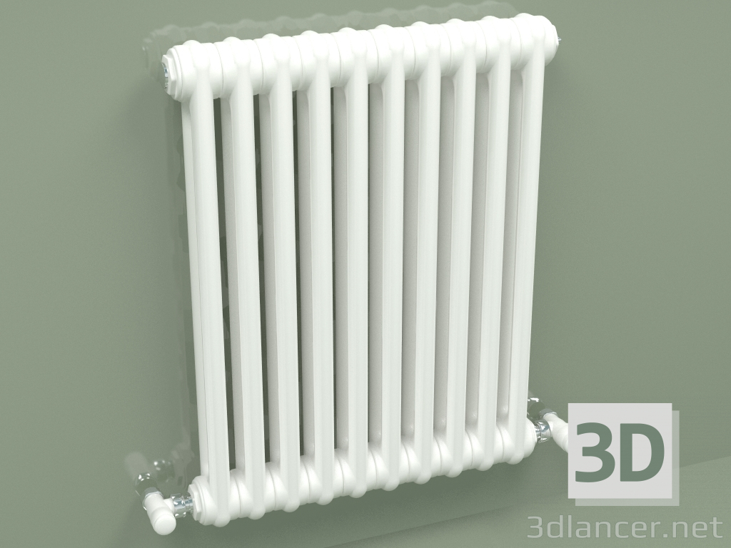 modello 3D Radiatore TESI 2 (H 600 10EL, Standard bianco) - anteprima