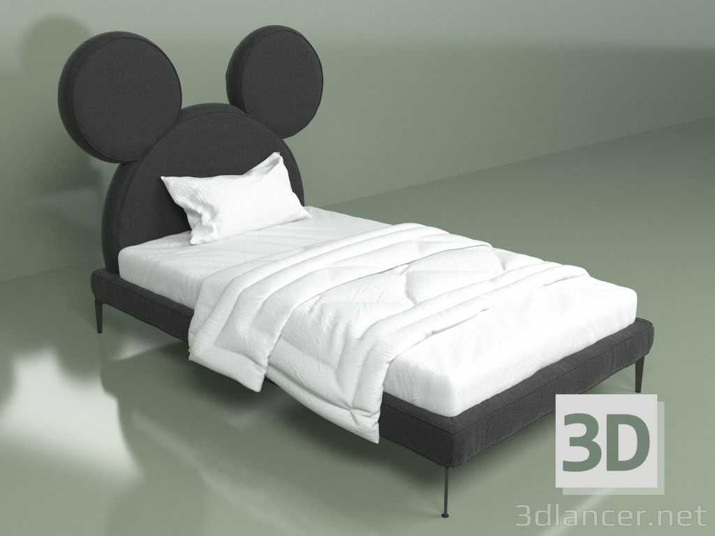 Modelo 3d Cama Mickey 1200x2000 - preview