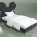 3d model Cama mickey 1200x2000 - vista previa