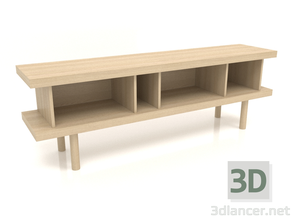 Modelo 3d Armário TM 13 (1800x400x600, madeira branca) - preview