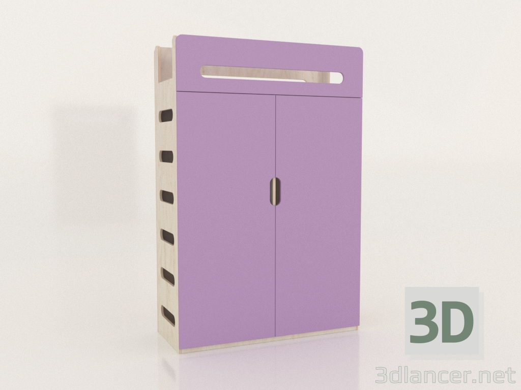 modello 3D Armadio guardaroba MOVE WF (WLMWF2) - anteprima