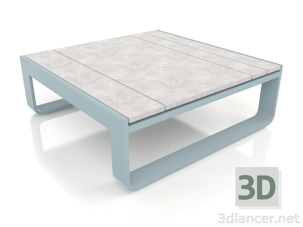 Modelo 3d Mesa lateral 70 (DEKTON Kreta, Azul cinza) - preview