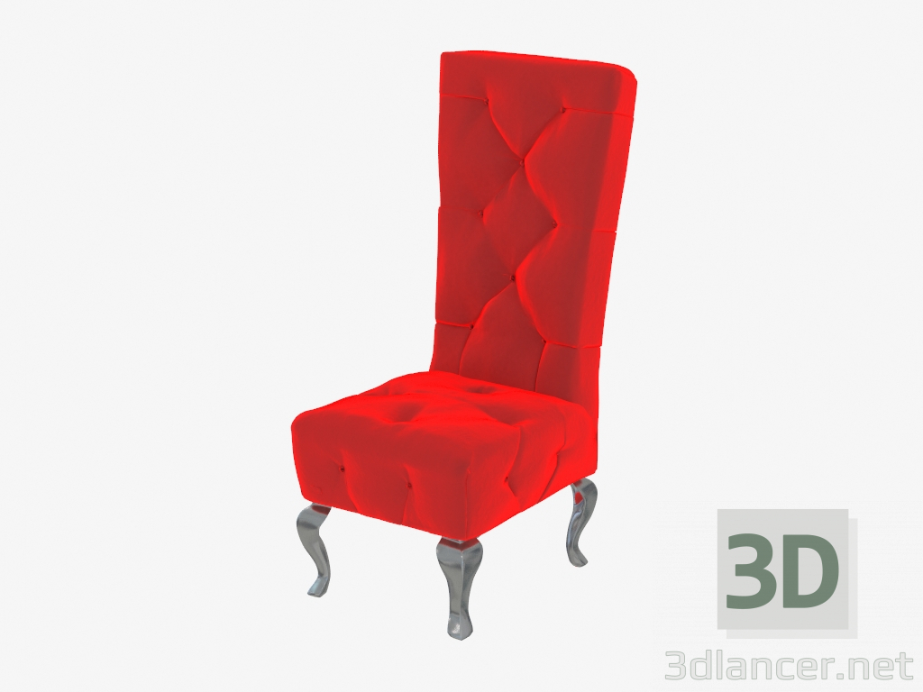 3d model Silla de comedor en estilo art-deco A140 - vista previa