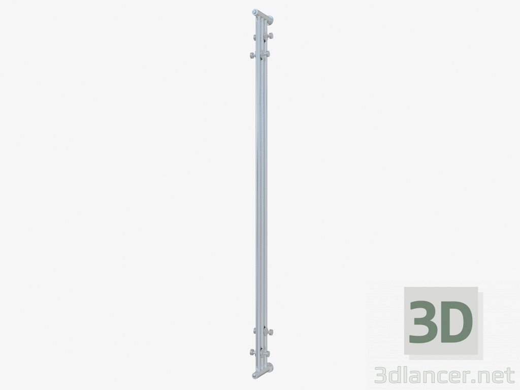 modello 3D Radiator Chord (1800x195) - anteprima