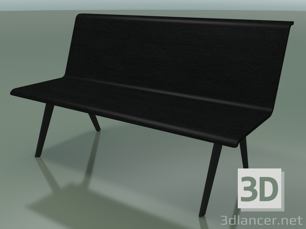 Modelo 3d Módulo central Eating 4606 (L 140 cm, preto) - preview