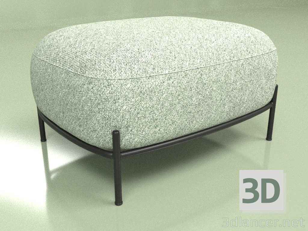 3d model Pouffe Pawai width 66.5 - preview