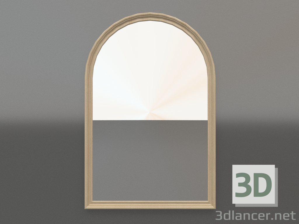 3d model Espejo ZL 23 (500x750, blanco madera) - vista previa