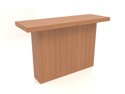 Console table KT 10 (1200x400x750, wood red)