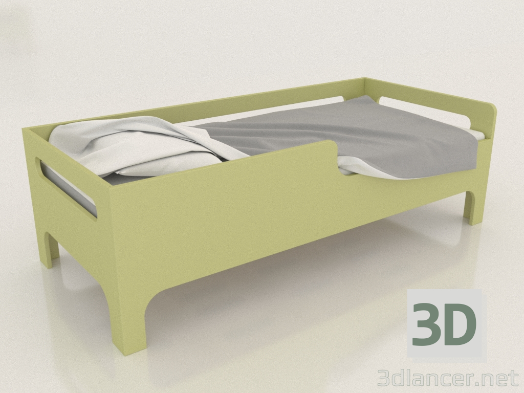 3d model Bed MODE BL (BDDBL0) - preview