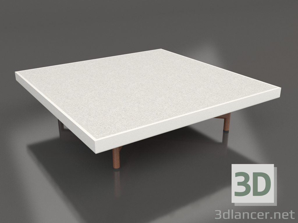 3D modeli Kare sehpa (Akik gri, DEKTON Sirocco) - önizleme