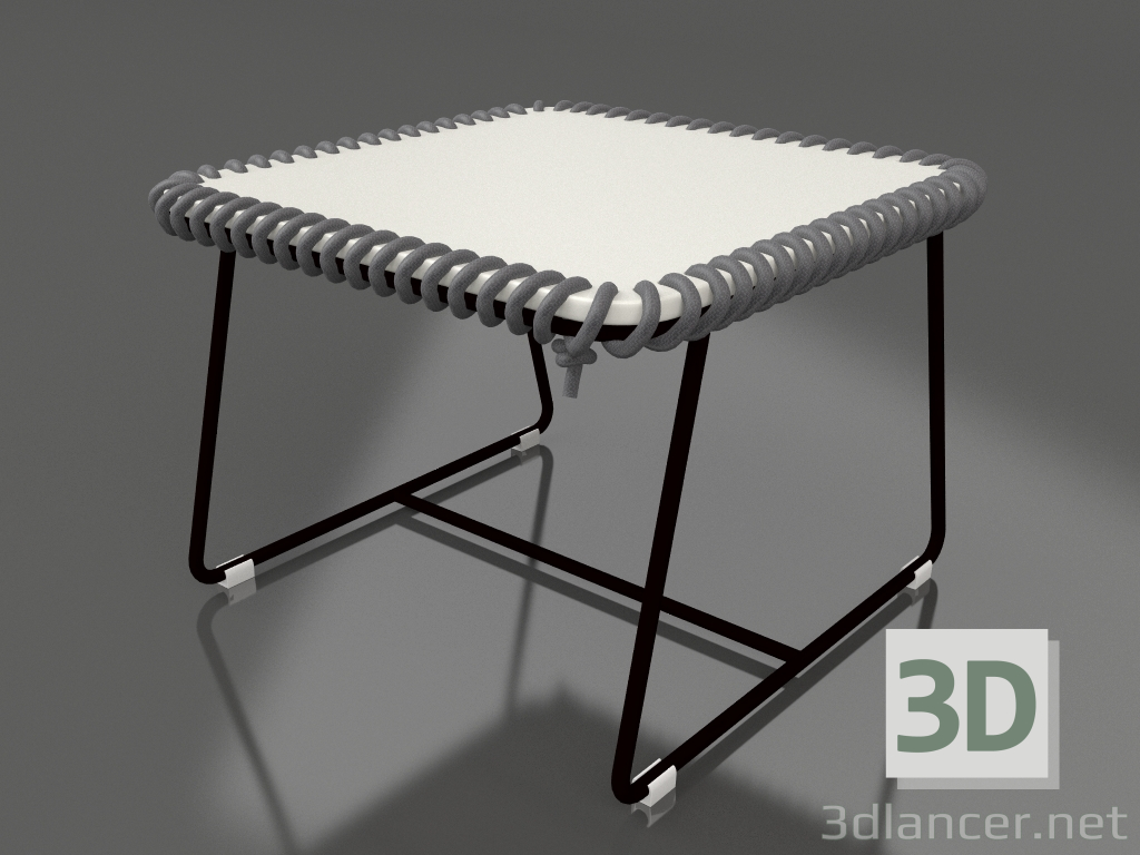 3d model Coffee table (Black) - preview