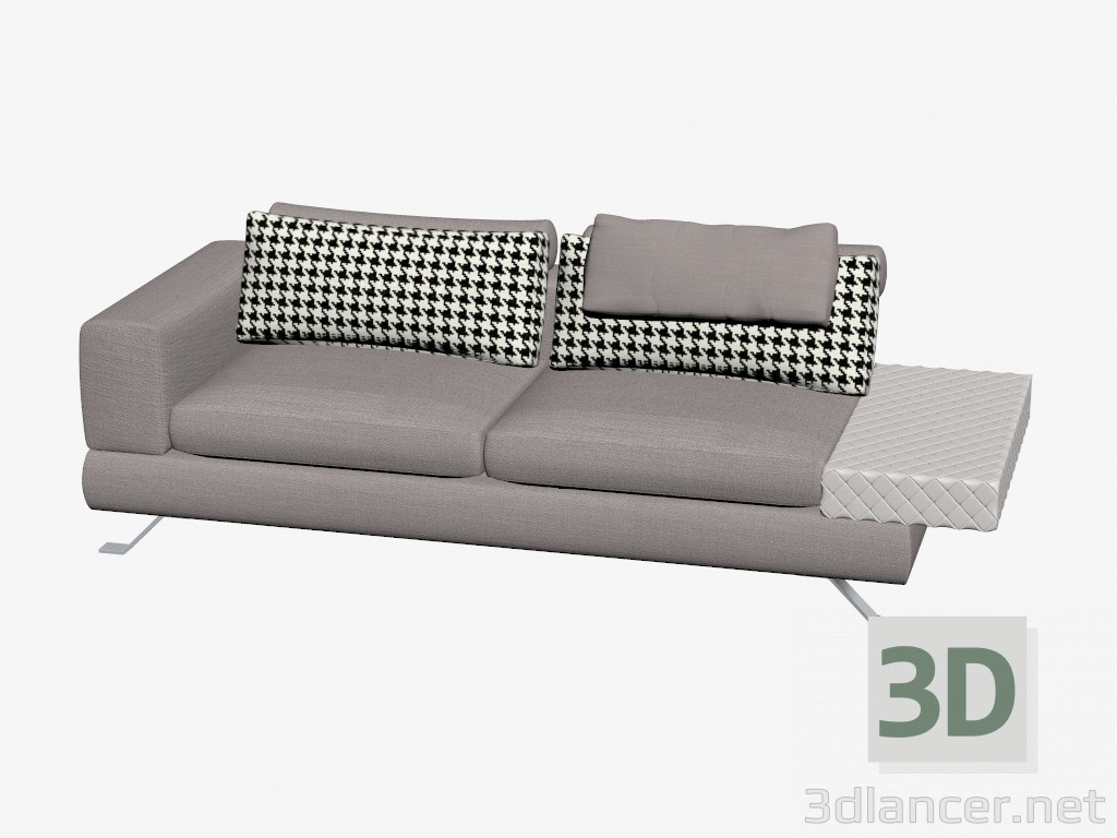 3D Modell Modulares Sofa DayDream Atlantic - Vorschau