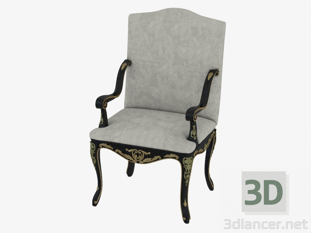 3d model Armchair (12434) - preview