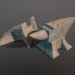 3d Rusty anvil pbr Low-poly 3D model model buy - render