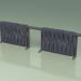 3d model Backrest of sofa module 212 (Metal Smoke, Gray-Blue Belt) - preview