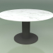 modèle 3D Table à manger 314 (Metal Smoke, Carrara Marble) - preview