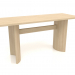 modèle 3D Table à manger DT 05 (1600x600x750, bois blanc) - preview