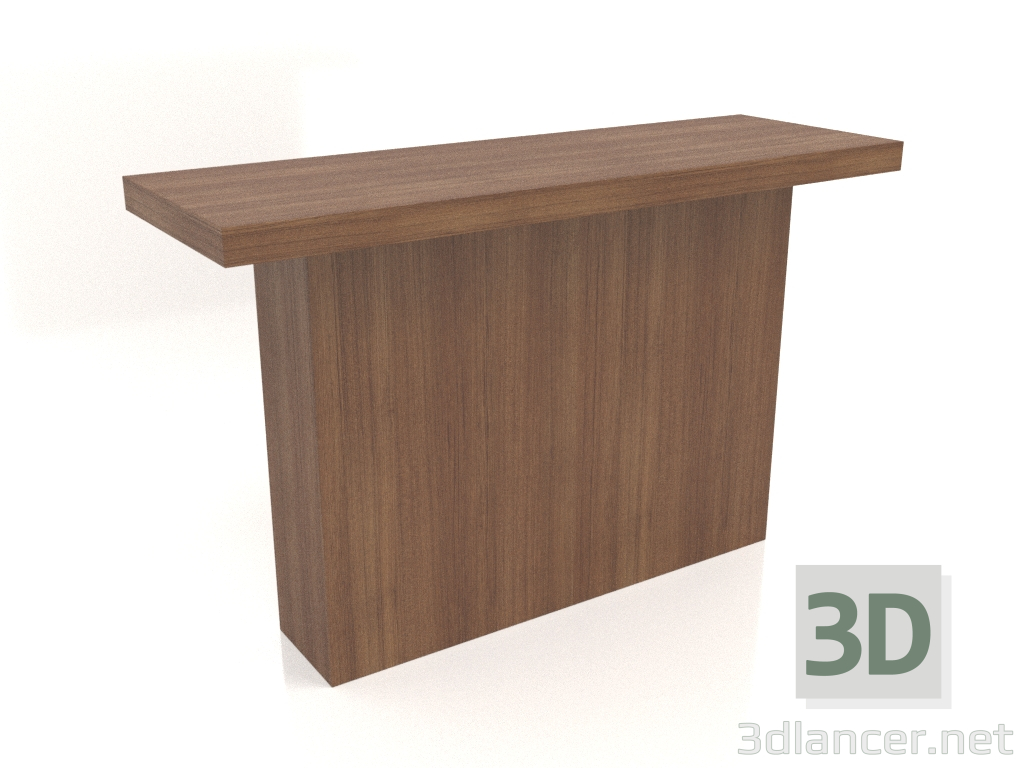 3d model Consola KT 10 (1200x400x750, madera marrón claro) - vista previa