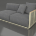 3d model Sofa module section 1 right (Gold) - preview