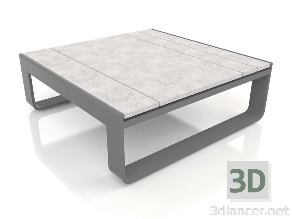 3D Modell Beistelltisch 70 (DEKTON Kreta, Anthrazit) - Vorschau