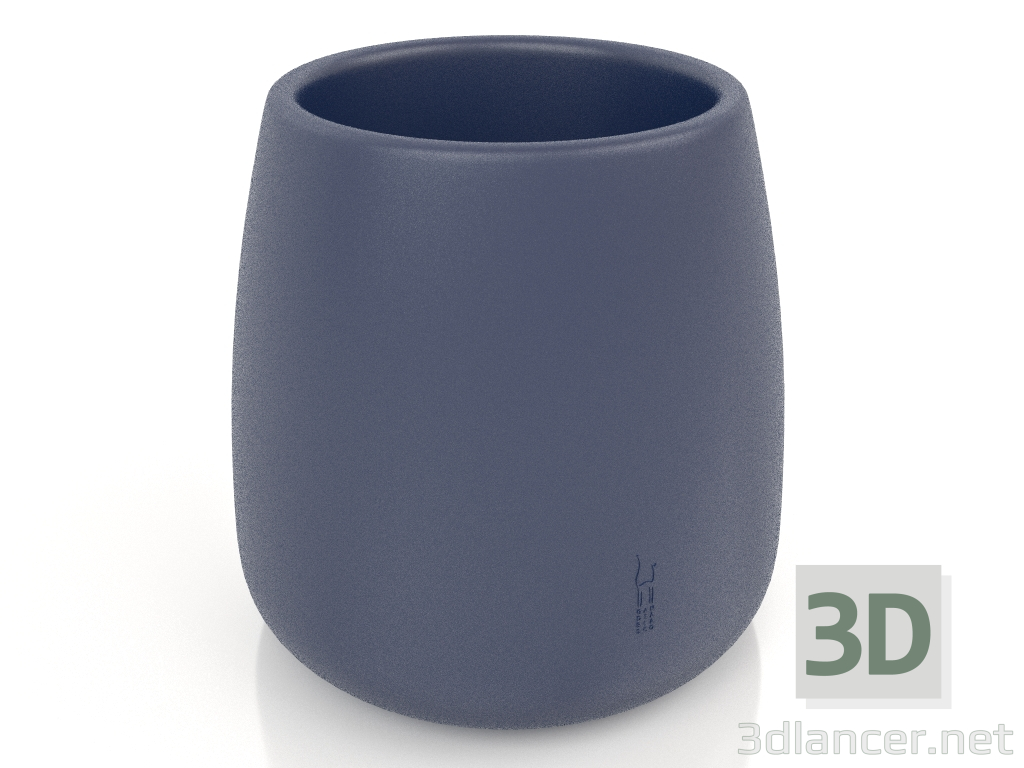 3d model Pot for a plant 1 (Night blue) - preview