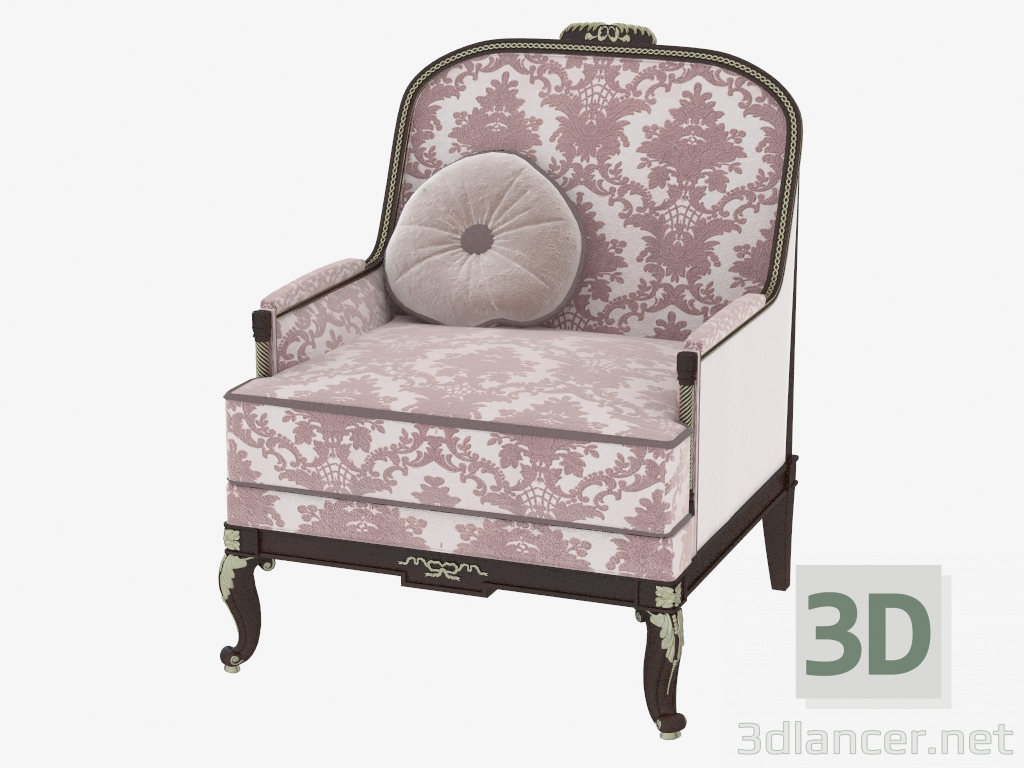 modèle 3D Fauteuil (12420) - preview