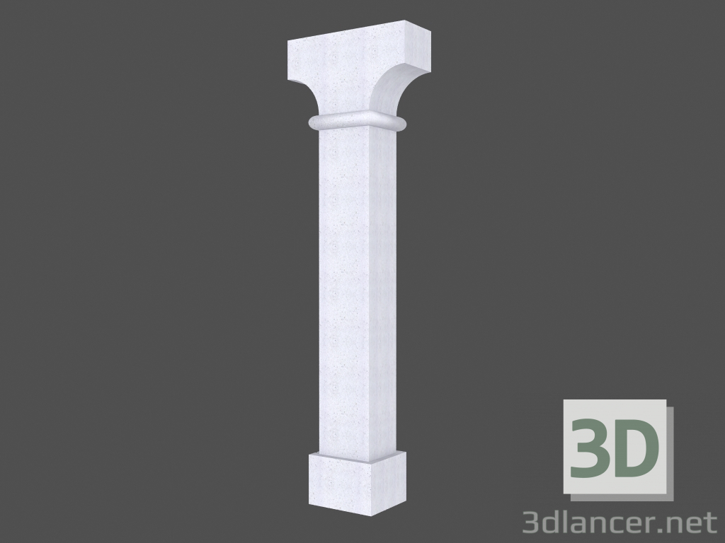 Modelo 3d Balaustrada (BB78P) - preview