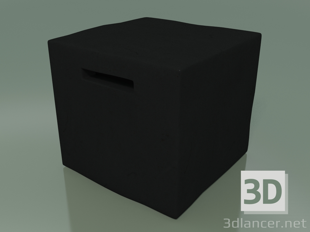 Modelo 3d Mesa de apoio, otomano, rua InOut (41, cerâmica cinza antracite) - preview