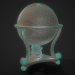 3d Medieval globe Free low-poly 3D model model buy - render