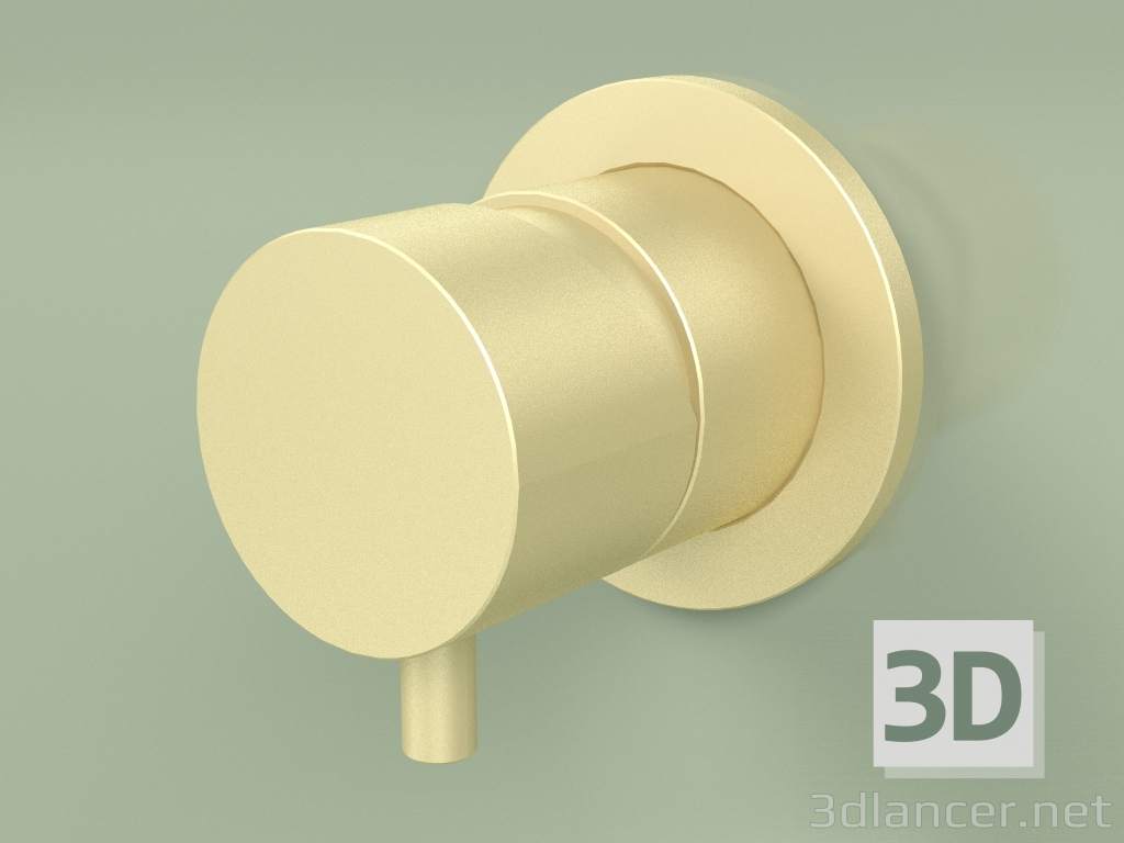 3d model Interruptor de pared de 2 vías (13 44, OC) - vista previa