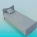 Modelo 3d Cama para criança - preview