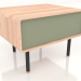 3d model Bedside table Fina (Olive) - preview