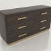 3d model Chest of 6 drawers - preview