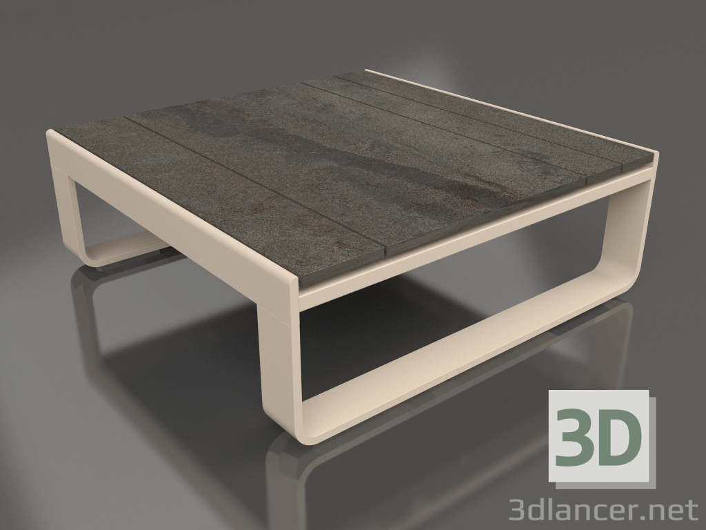 Modelo 3d Mesa lateral 70 (DEKTON Rádio, Areia) - preview