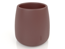 Plant pot 1 (Wine red)