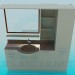 3d model The furniture in the bathroom - preview