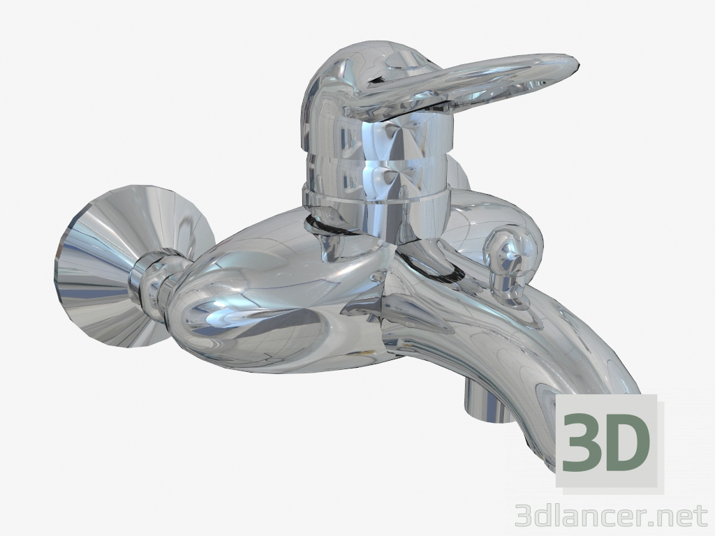 3d model Grifo con montaje vertical - vista previa